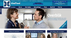 Desktop Screenshot of gladtand.dk